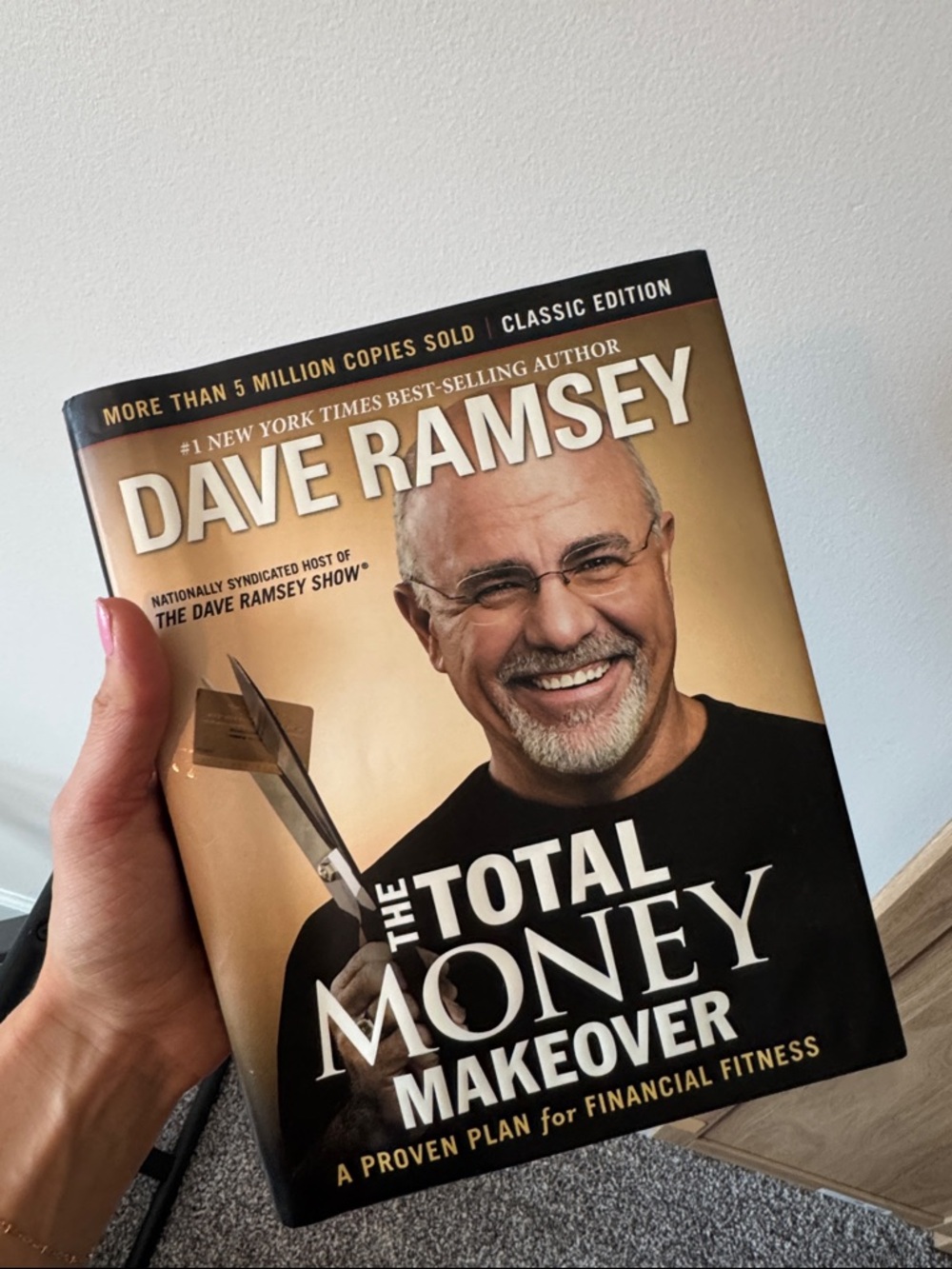 Dave Ramsey "The Total Money Makeover" Paperback - Gold/Black Cover